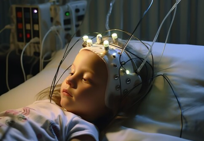 При проведении видео-ЭЭГ мониторинга для детей используются различные пробы